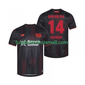 Fußballtrikots Bayer 04 Leverkusen Patrik Schick 14 2025-2026 Kurzarm Heimtrikotsatz kaufen